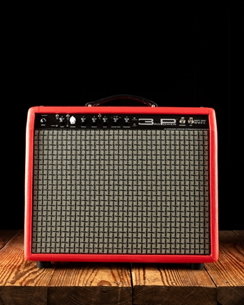 3rd Power Dirty Sink 6VEL 1x12" Guitar Combo - Red Tolex/Checkerboard Grill