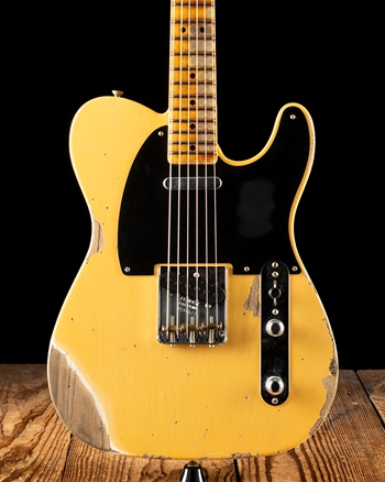 Fender Time Machine '52 Telecaster - Aged Nocaster Blonde