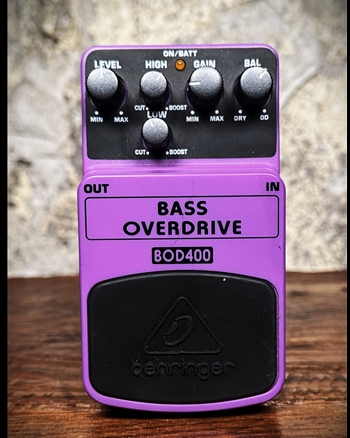 Behringer BOD400 Bass Overdrive Pedal *USED*