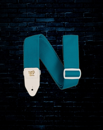 Ernie Ball 2" Polypro Guitar/Bass Strap - Teal