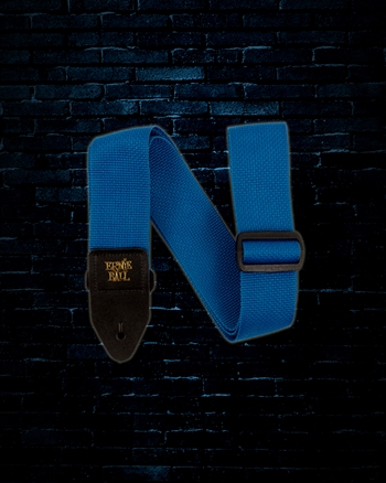 Ernie Ball 2" Polypro Guitar/Bass Strap - Pearl Blue