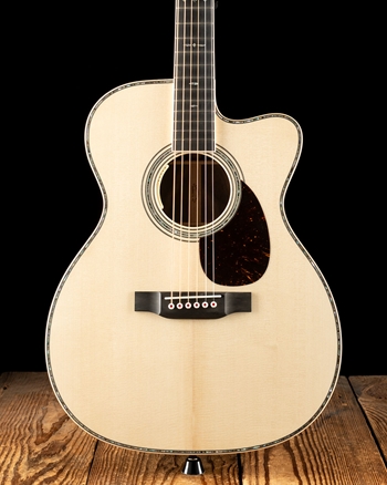 Martin Custom Shop Custom "000/OM" Auditorium Alpine Spruce/Black Walnut - Natural