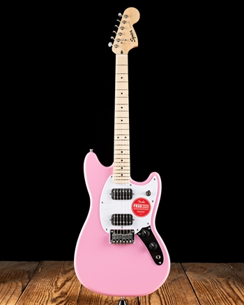 Squier Sonic Mustang HH - Flash Pink