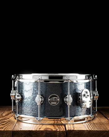 Drum Workshop 6.5"x14" Limited Cherry Performance Series Snare Drum - Black Sparkle