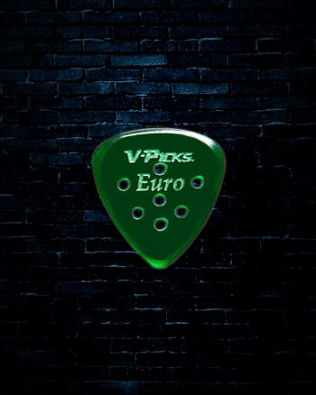 V-Picks 1.5mm Euro Pick - Emerald Green