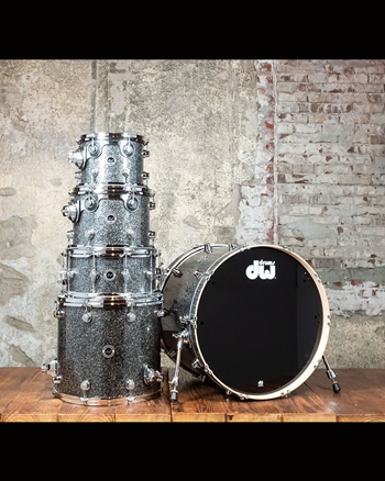 Drum Workshop DWe 5-Piece Shell Pack - Black Galaxy