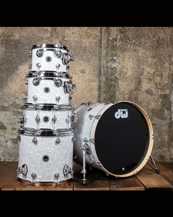 Drum Workshop DWe 5-Piece Shell Pack - White Marine Pearl