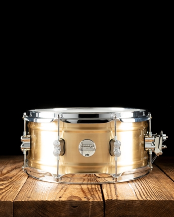 PDP 6.5"x14" Concept Series Brushed Brass Snare Drum