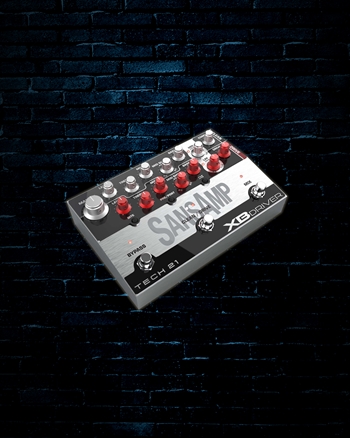 Tech 21 SansAmp XB Driver Dual-Amp/Bi-Amp Bass Preamp Pedal