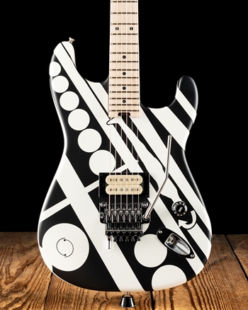 EVH Striped Series Circles - White & Black