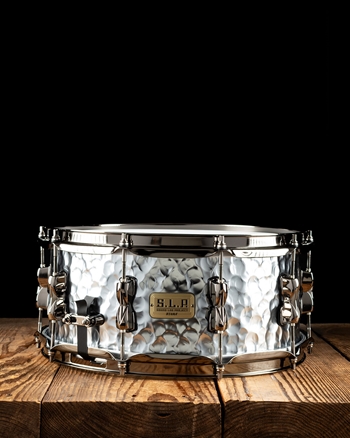 TAMA LST146H - 6"x14" S.L.P. Expressive Hammered Steel Snare Drum