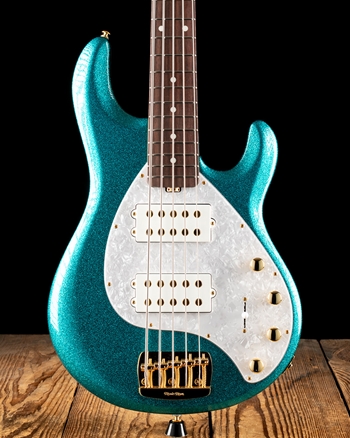 Ernie Ball Music Man StingRay 5 Special HH - Ocean Sparkle