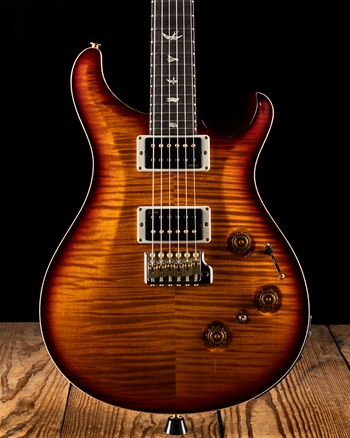 PRS Custom 24 Piezo 10 Top - Dark Cherry Sunburst