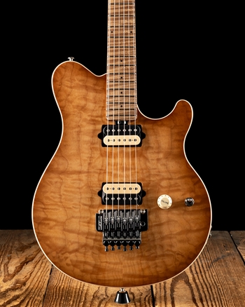 Ernie Ball Music Man Axis Quilt Top - Honey Pot