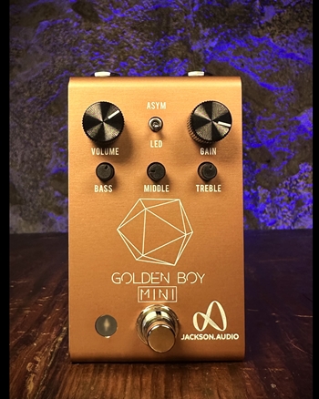 Jackson Audio Golden Boy Mini Overdrive Pedal - Rose Gold *USED*