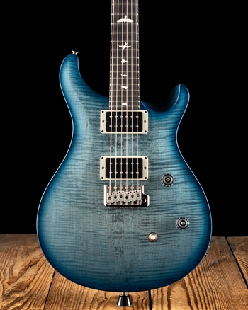 PRS CE 24 - Satin Faded Gray Black w/Blue Wrap Burst