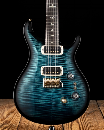 PRS Custom 24-08 - Whale Blue w/Black Wrap Burst