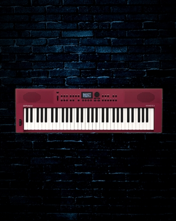 Roland GO:KEYS 3 - 61-Key Music Creation Keyboard - Dark Red