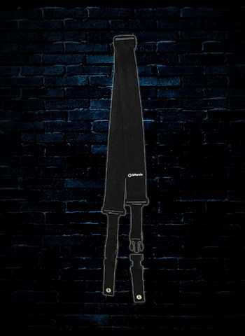DiMarzio DD2200C - 2" Cotton ClipLock Guitar Strap - Black