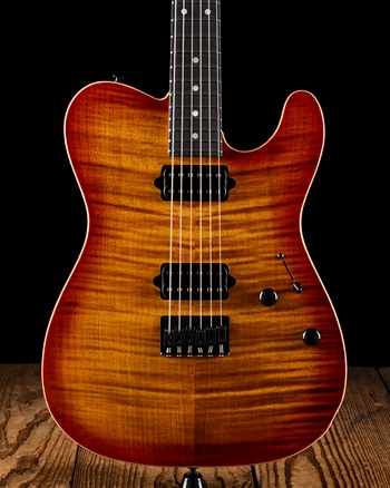 Suhr Custom Classic T Flame Maple/Mahogany - Copperhead Burst