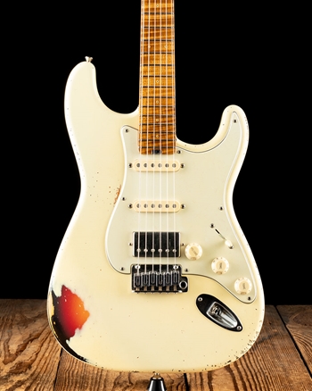 Shabat Lynx - Olympic White Over Sunburst