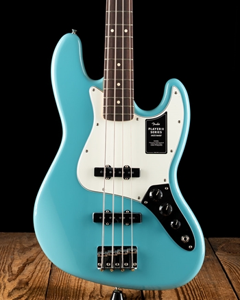 Fender Player II Jazz Bass - Aquatone Blue