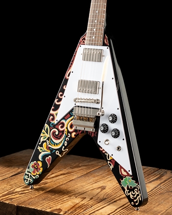 Epiphone Jimi Hendrix Flying V - Love Drops