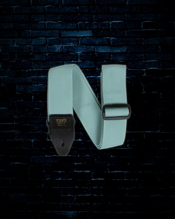 Ernie Ball 2" Polypro Guitar/Bass Strap - Tidal Green