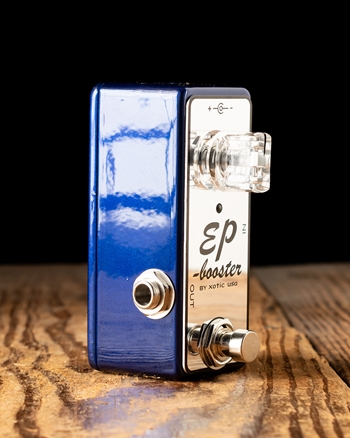 Xotic EP Booster Blue Limited Mini Boost Pedal
