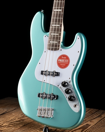 Squier Affinity Series Active Jazz Bass - Mystic Sea Foam Green