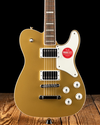 Squier Limited Edition Paranormal Troublemaker Telecaster Deluxe - Aztec Gold