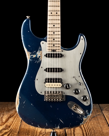 Luxxtone Choppa S HSS - Navy Metallic Blue Over White