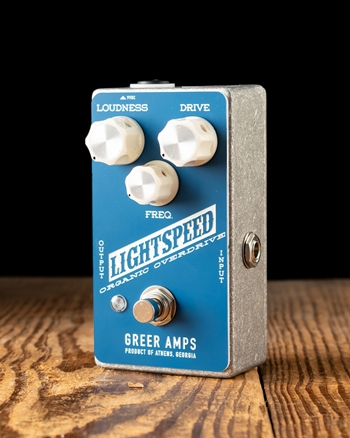 Greer Lightspeed Organic Overdrive Pedal - Blue