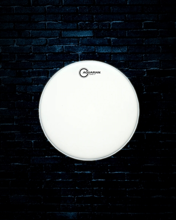 Aquarian 13" Super-2 Texture Coated White Drumhead
