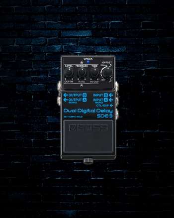 BOSS SDE-3 Dual Digital Delay Pedal