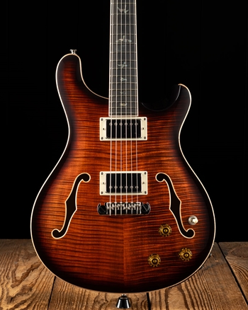 PRS Hollowbody II Piezo - Orange Tiger Smokeburst