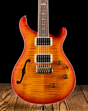 PRS SE Custom 24 Semi-Hollow Piezo - Vintage Sunburst