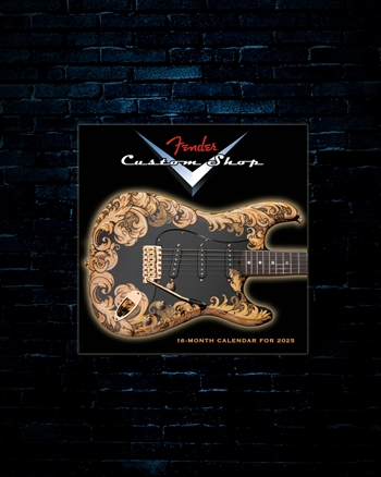 Fender custom shop calendar 2021 clearance