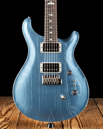 PRS CE 24-08 Swamp Ash Satin Limited Edition - Frost Blue Metallic