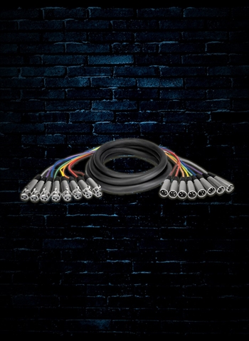 Hosa XLR-807 - 7m XLR3F to XLR3M Balanced Snake