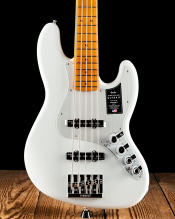 Fender American Ultra II Jazz Bass V - Avalanche
