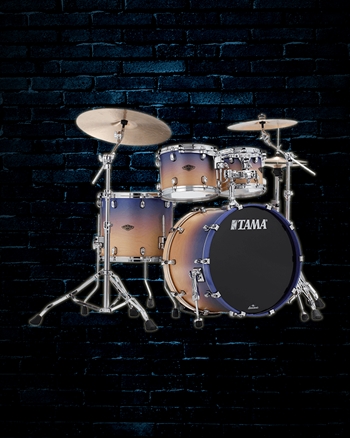 Tama Starclassic Walnut/Birch 4-Piece Drum Set - Satin Purple Atmosphere Fade