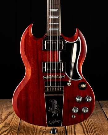 Epiphone 1964 SG Standard with Maestro Vibrola Reissue - Cherry Red