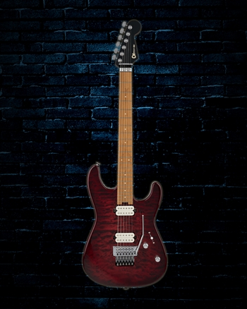 Charvel Pro-Mod Plus San Dimas Style 1 HH FR CM - Sangria Burst