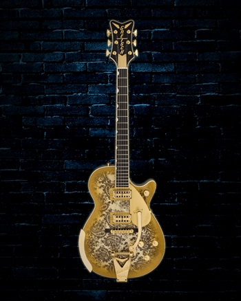 Gretsch G6134TG Limited Edition Paisley Penguin - Gold Paisley