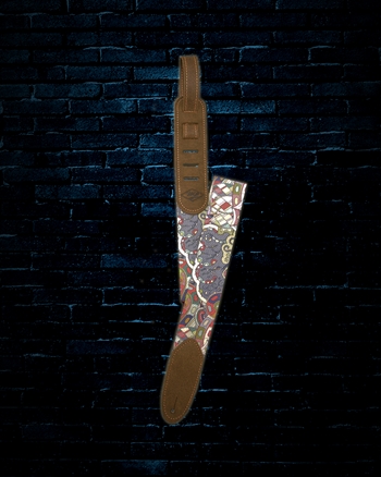 LM 2" Woodstock Guitar Strap - Purple