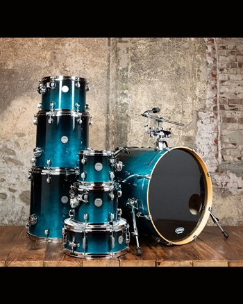 Mapex Meridian Birch 7-Piece Drum Set - Sapphire Fade *USED*