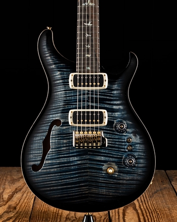 PRS Limited Edition 40th Anniversary Custom 24-08 Semi-Hollow - Faded Whale Blue Smokeburst