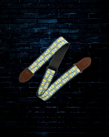 Levys Mid-Century Modern Series Guitar Strap - Mod Tulip