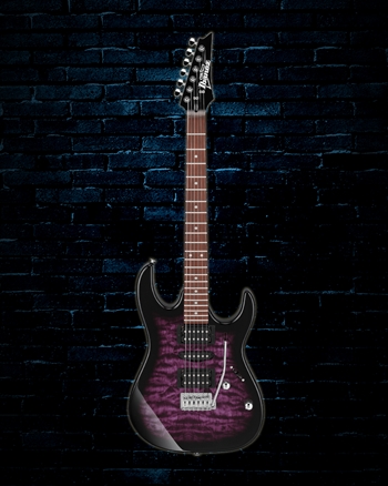 Ibanez GRX70QA RG Gio - Transparent Violet Sunburst